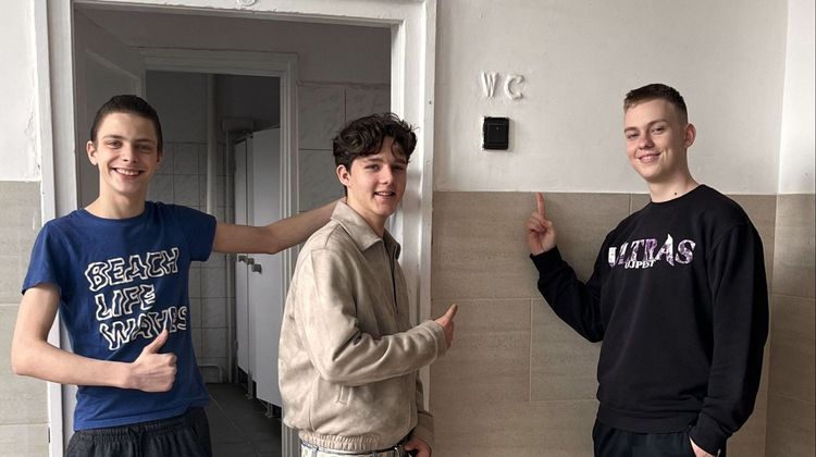 Újabb felújított mosdó a Hajózásiban! 🚀