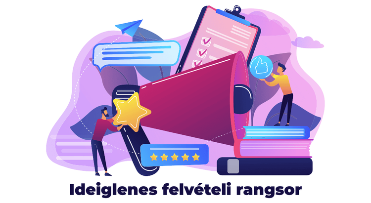 Ideiglenes felvételi rangsor