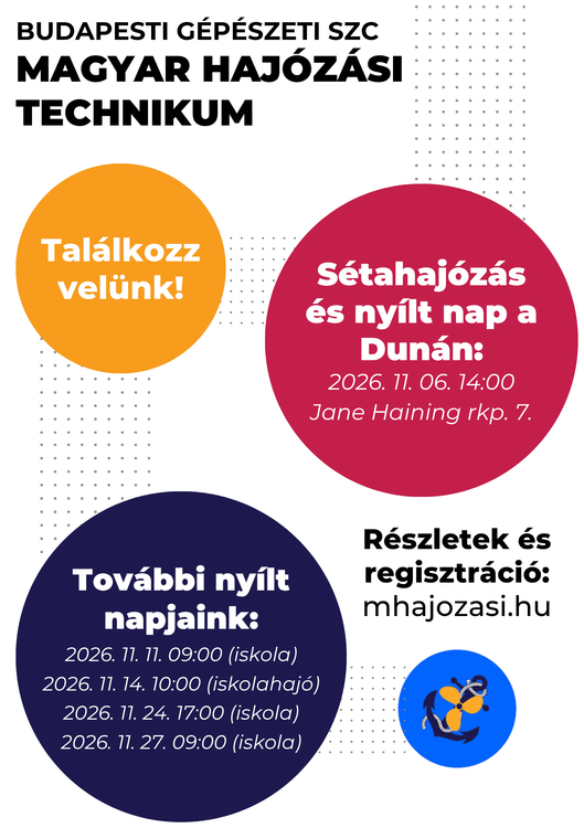 Nyílt napok a Hajózásiban!