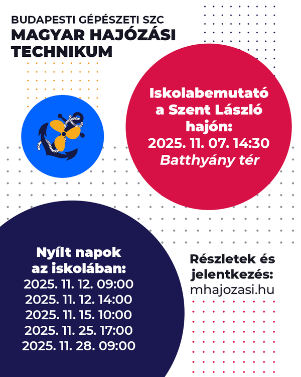 Nyílt napok a Hajózásiban!